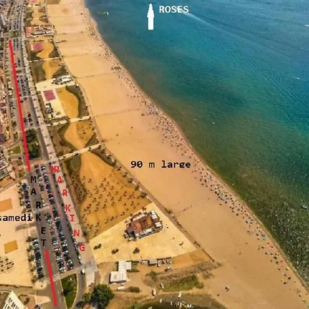 Beachfront 1st Line 56 Sqm 3-5 Persons Delta-muga Albatross Empuriabrava
