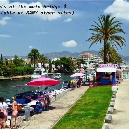 Beachfront 1st Line 56 Sqm 3-5 Persons Delta-muga Albatross Apartment Empuriabrava